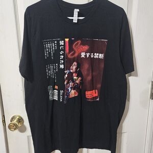 Selena custom graphic tee